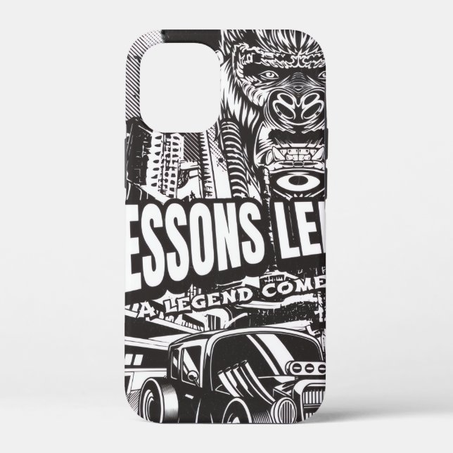 Legendary Gorilla Lessons Learn iPhone Case  (Back)