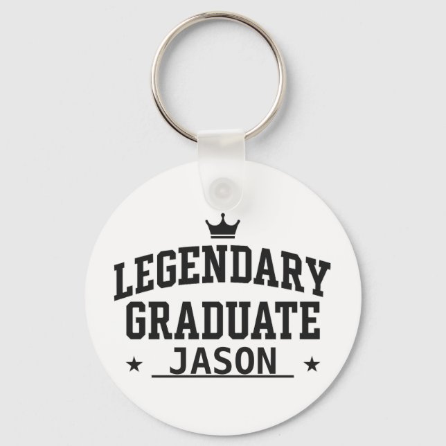 Legendary Graduate Key Ring (Front)