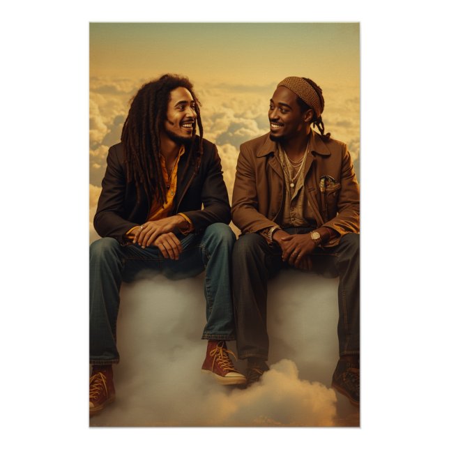 Legendary Hip-Hop & Reggae Icons in the Clouds  Poster (Front)