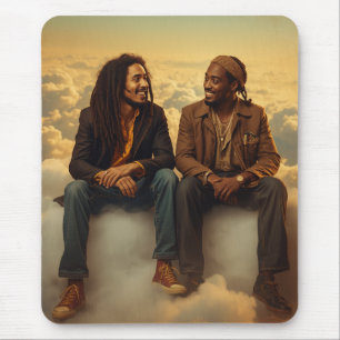 “Legendary Hip-Hop & Reggae Icons Mouse Mat