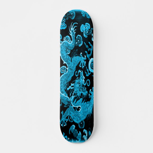 Legendary Midnight Dragon Element Custom Pro Board Skateboard (Front)
