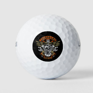 Legendary Motorcycles Golf Balls