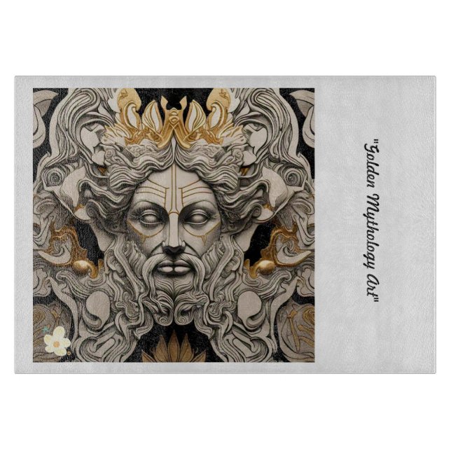 "Legendary Mythic Realms" Cutting Board (Front)