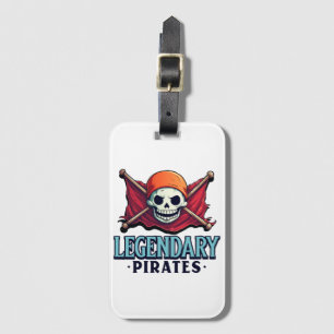 Legendary Pirates Luggage Tag