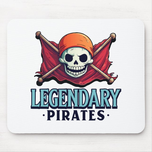 Legendary Pirates Mouse Mat (Front)