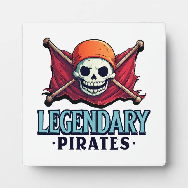 Legendary Pirates Plaque (Front)