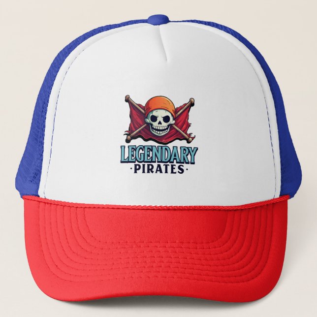 Legendary Pirates Trucker Hat (Front)