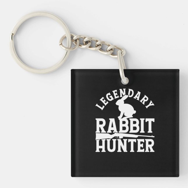 Legendary Rabbit Hunter Key Ring (Front)
