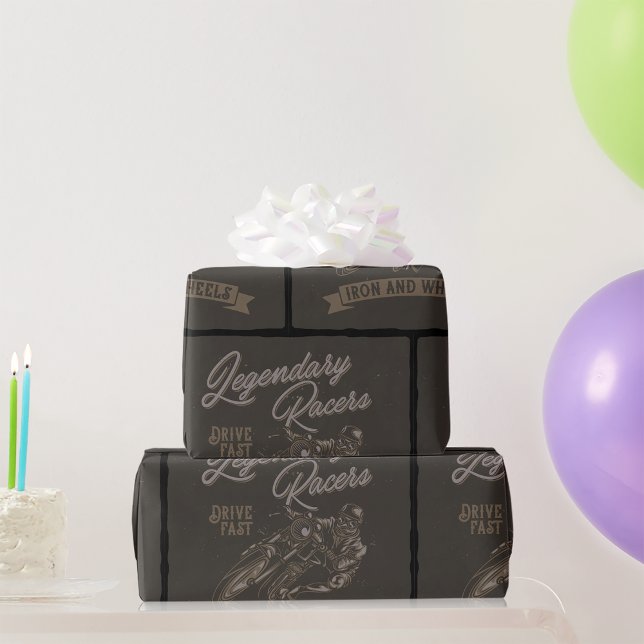 Legendary Racers Wrapping Paper (Creator Uploaded)