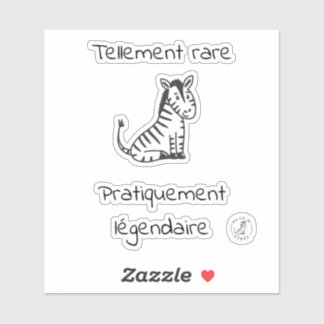 Legendary rare sticker