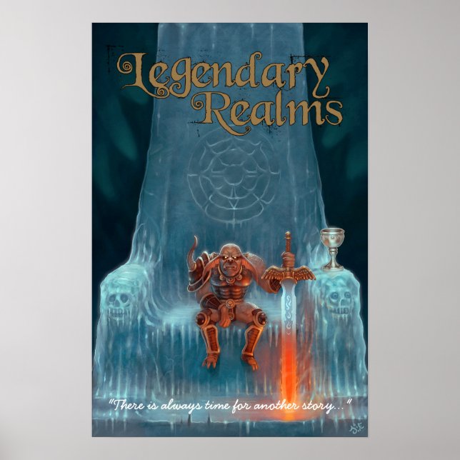 Legendary Realms - Beyond the World's Spine Poster (Front)