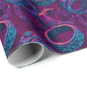 Legendary Ring of Protection D&D Fantasy Jewellery Wrapping Paper