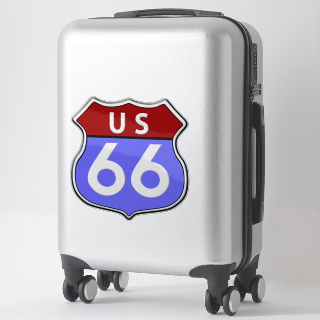 Legendary Route 66 Road Sign (Suitcase)
