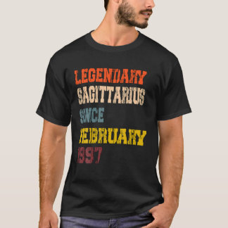 Legendary Sagittarius Since February 1997 T-Shirt