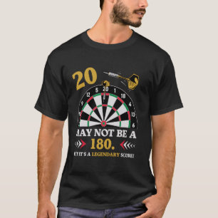 Legendary Score Funny 20 years old Birthday Dart T-Shirt