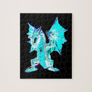 Legendary Sea Beast Mystic Depths Vivid Colour Art Jigsaw Puzzle
