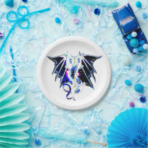Legendary Sea Creature Sea Beast Dragon Paper Plate