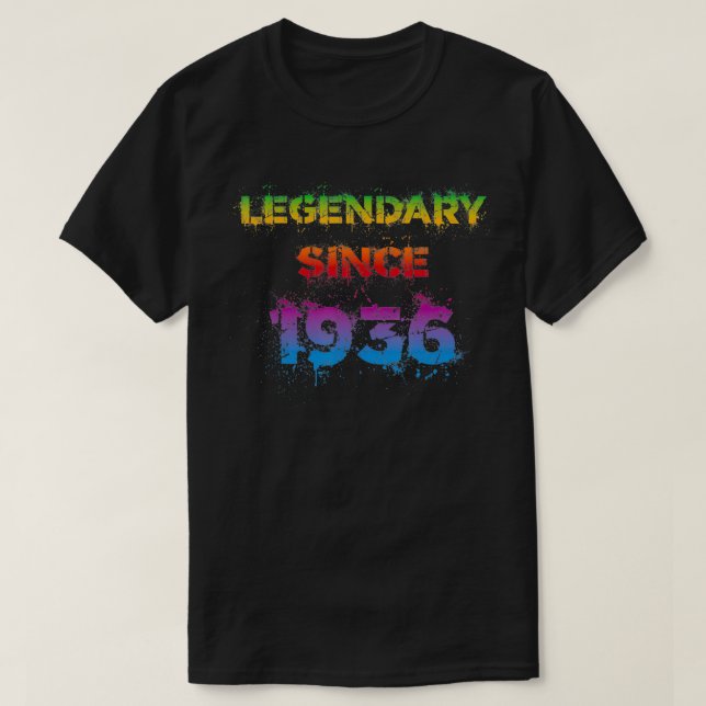 Legendary since 1936  85 T-Shirt (Design Front)