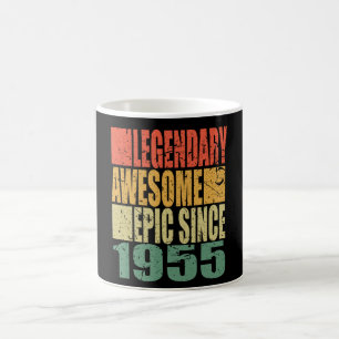 Legendary Since 1955 Saying Birthday Coffee Mug