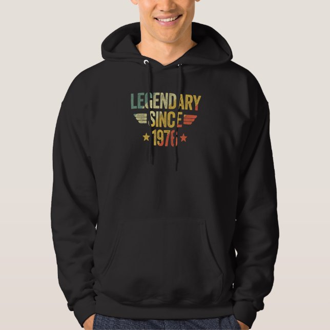 Legendary Since 1976 Hoodie (Front)