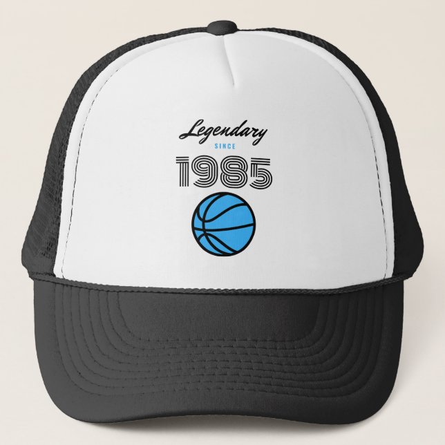 Legendary Since 1985 Retro Icon Trailblazers & OGs Trucker Hat (Front)