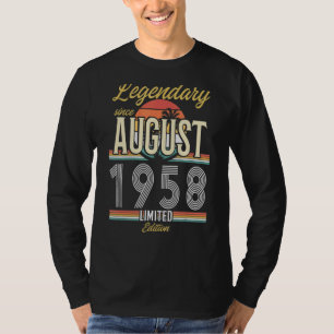 Legendary Since August 1958 Vintage T-Shirt