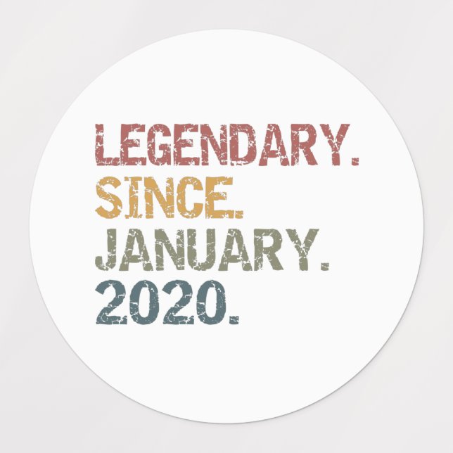 Legendary since January 2020 (Design 3)