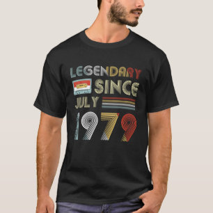 Legendary Since July 1979 40th Birthday T-Shirt
