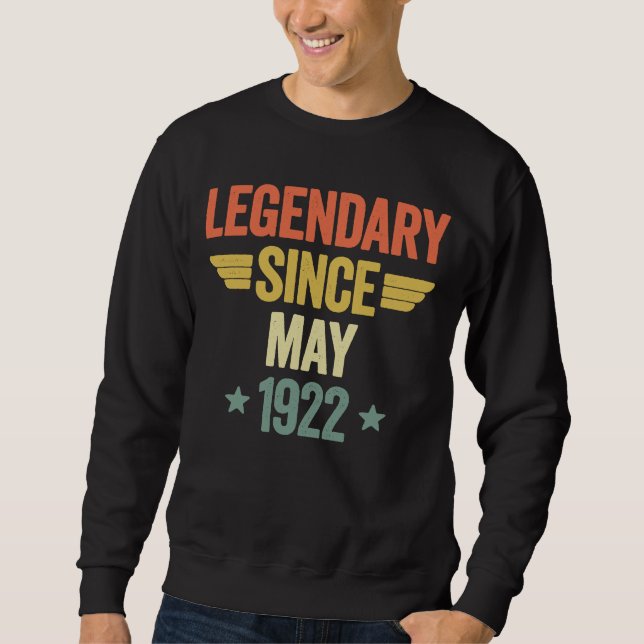 Legendary Since May 1922 Sweatshirt (Front)