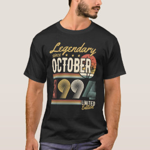 Legendary Since October 1994 u2013 Happy Birthday T-Shirt