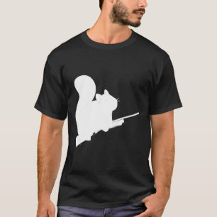 Legendary Squirrel Hunting Fight Byck Design Pelle T-Shirt