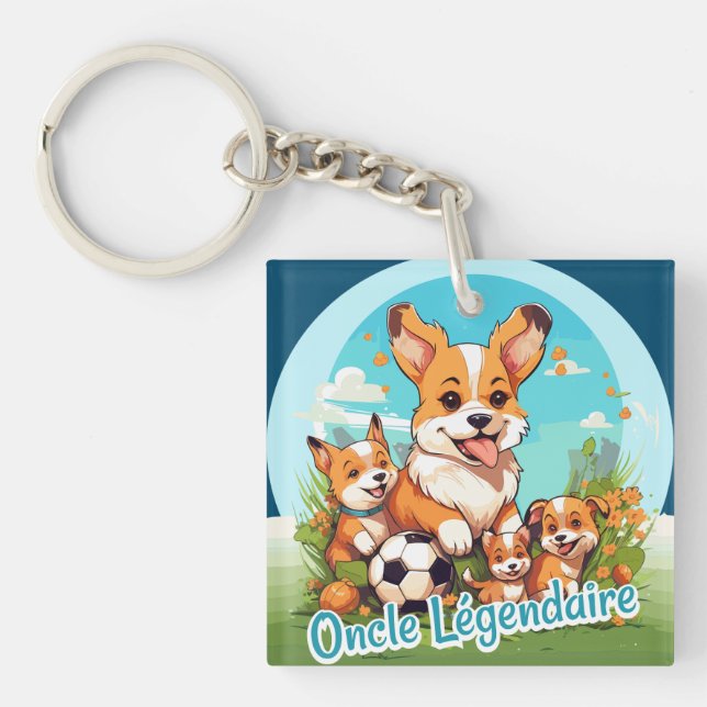 Legendary Uncle Key Ring (Front)