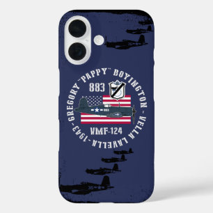 Legendary US Fighters of World War II iPhone 16 Case