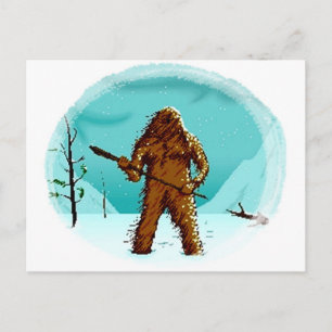 Legendary Yeti Bigfoot Big Foot Gifts Postcard Pcs
