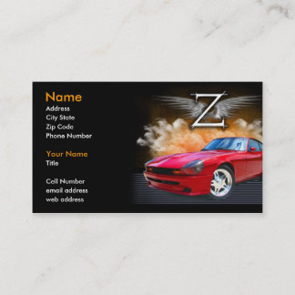 Legendary Z Business Card