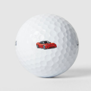 LEGENDARY Z-R-ONE AUTOMOBILE ART GOLF BALLS