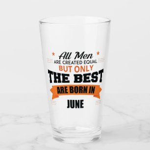 Legends Are Born In June Glass