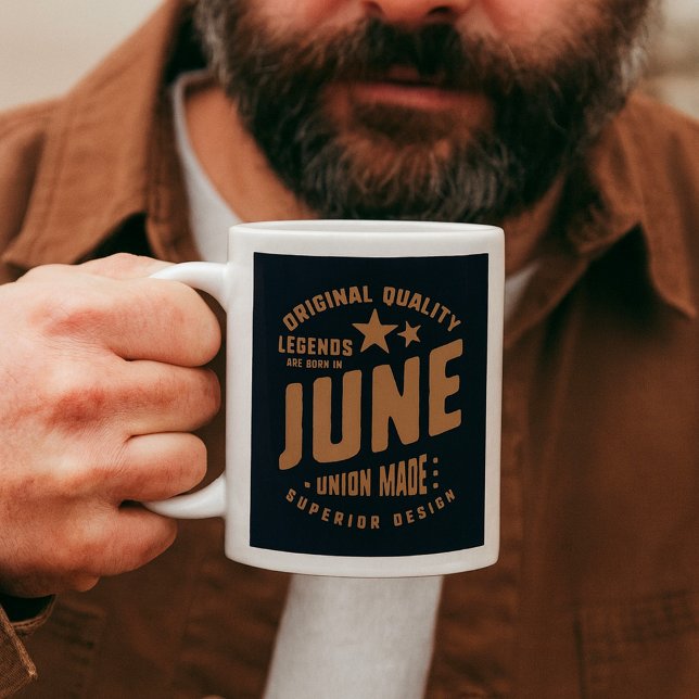 Legends Are Born in June Original Quality Coffee Mug (Creator Uploaded)