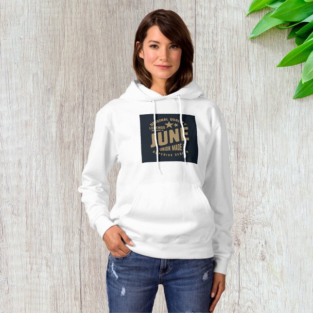 Legends Are Born in June Original Quality Hoodie (Creator Uploaded)