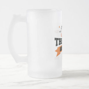 Legends Are Born In May Frosted Glass Beer Mug