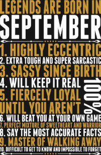 Awesome Was Born In September T Shirts Shirt Designs Zazzle Uk