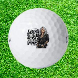  Legends Don’t Age, Edgy Golf Balls