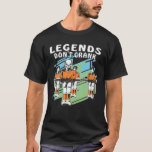 LEGENDS DON't CRANK Table Football Game T-Shirt<br><div class="desc">The Legends Dont Crank table football is perfect for table football for kickering and playing at table football. Cool and fun design for both men and women. With the Legends Dont Crank table football, you always have something super cool for the table football player, for a birthday or Christmas. A...</div>