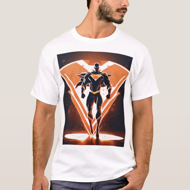 "Legends in Action" "Heroic Threads"  T-Shirt (Front)