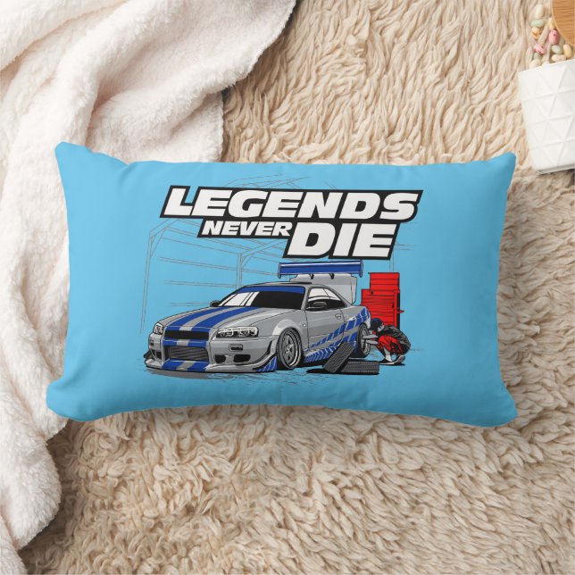 LEGENDS NEVER DIE! LUMBAR CUSHION (Blanket)