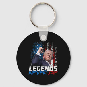 Legends Never Die - President Donald J. Trump Key Ring