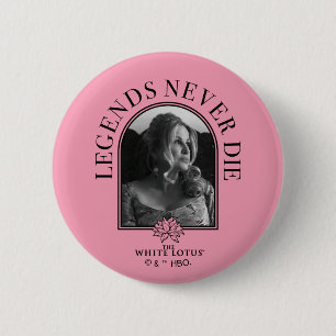 Legends Never Die - The White Lotus 6 Cm Round Badge