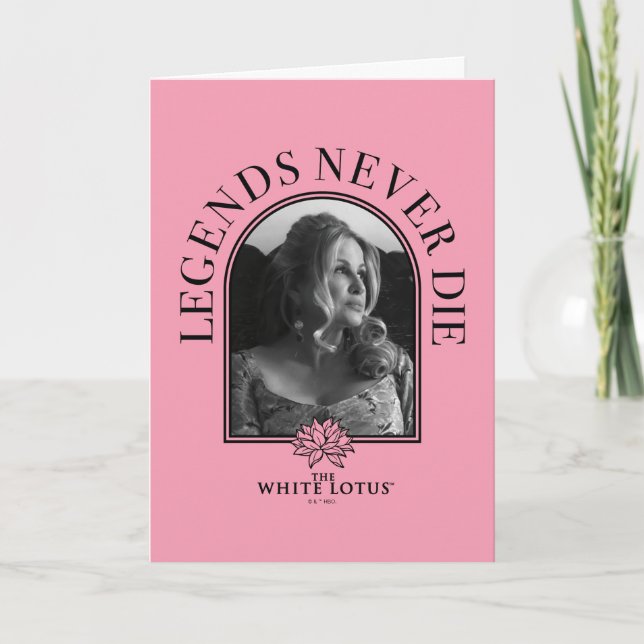 Legends Never Die - The White Lotus Card (Front)