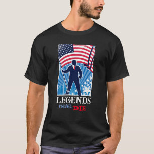 Legends Never Die Trump 2024 T-Shirt for Men