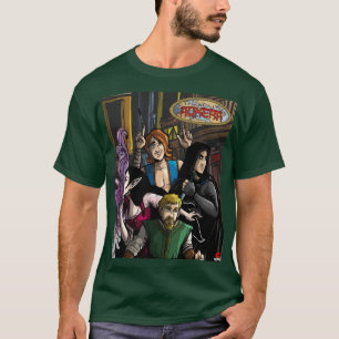 Legends of Aukera classic green t-shirt